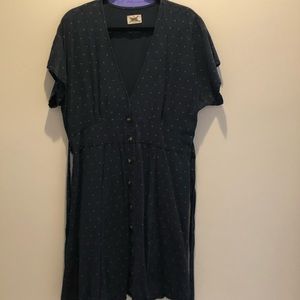 Marine layer button thru dress